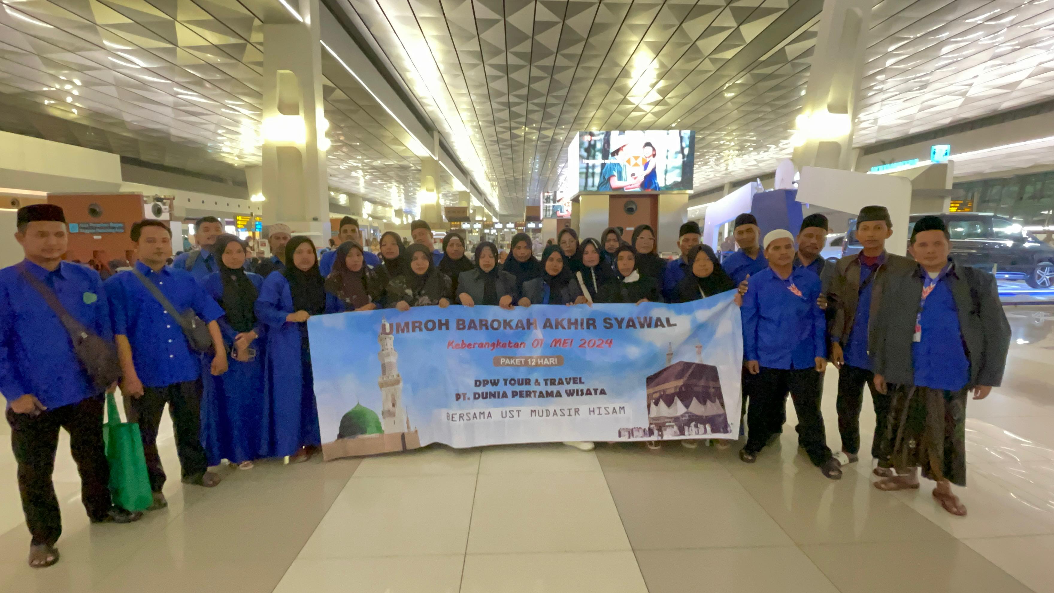 Keberangkatan Umroh Barokah Akhir Syawal – 1 Mei 2024
